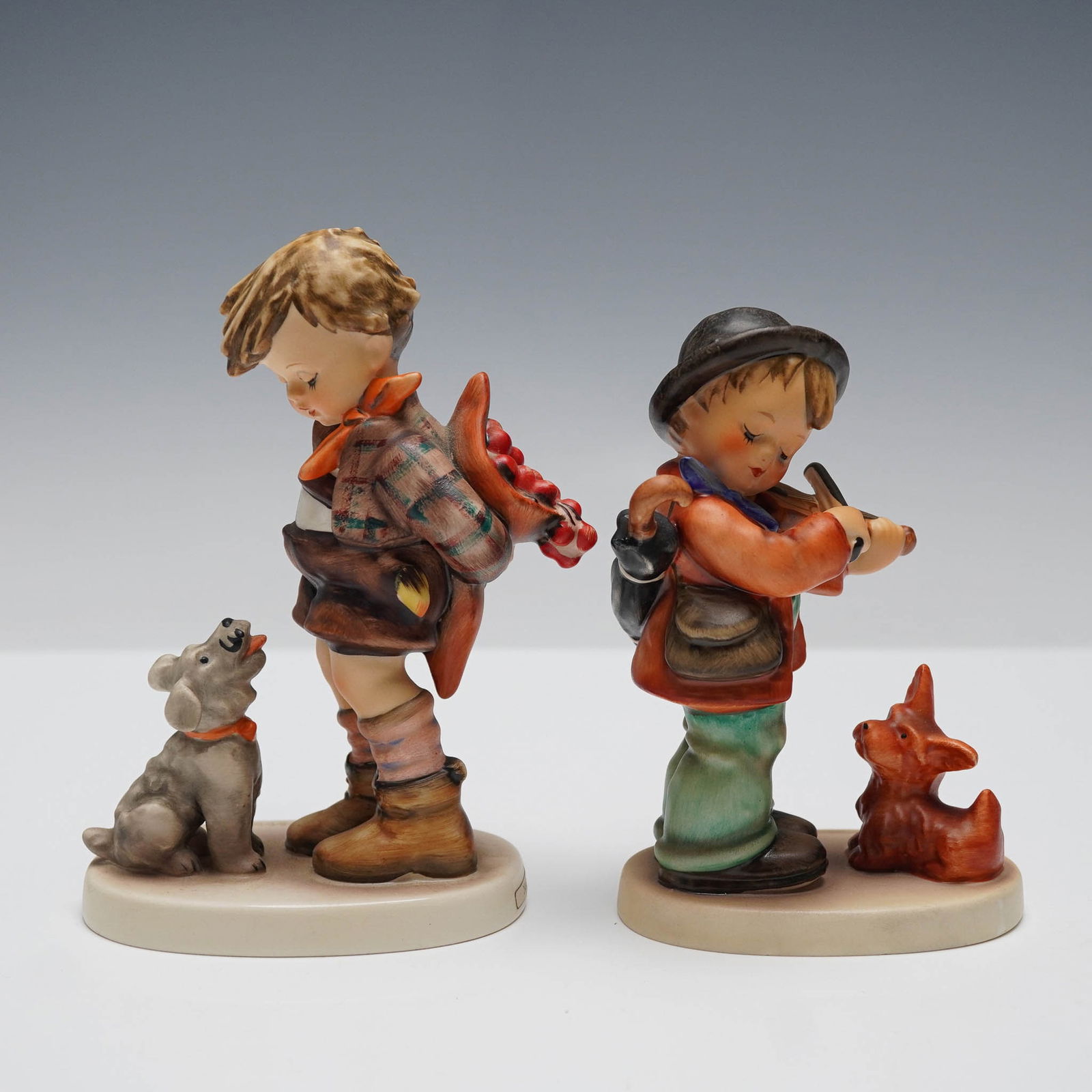 2pc Goebel Hummel Figurines, Not for You & Puppy Love (1 of 3)