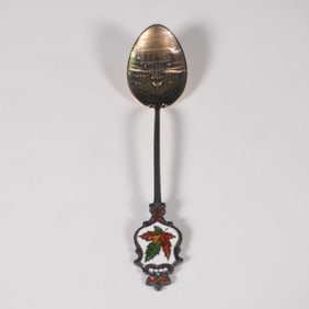 Vintage Sterling Silver Canadian Souvenir Spoon