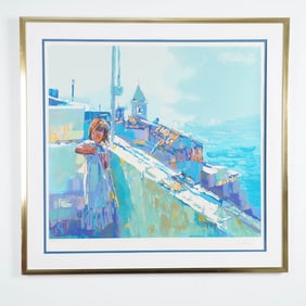 Nicola Simbari Limited Edition Serigraph, Signed and Numbered