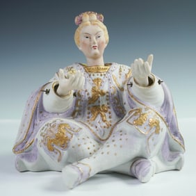 Ardalt Bisque Nodder Figurine
