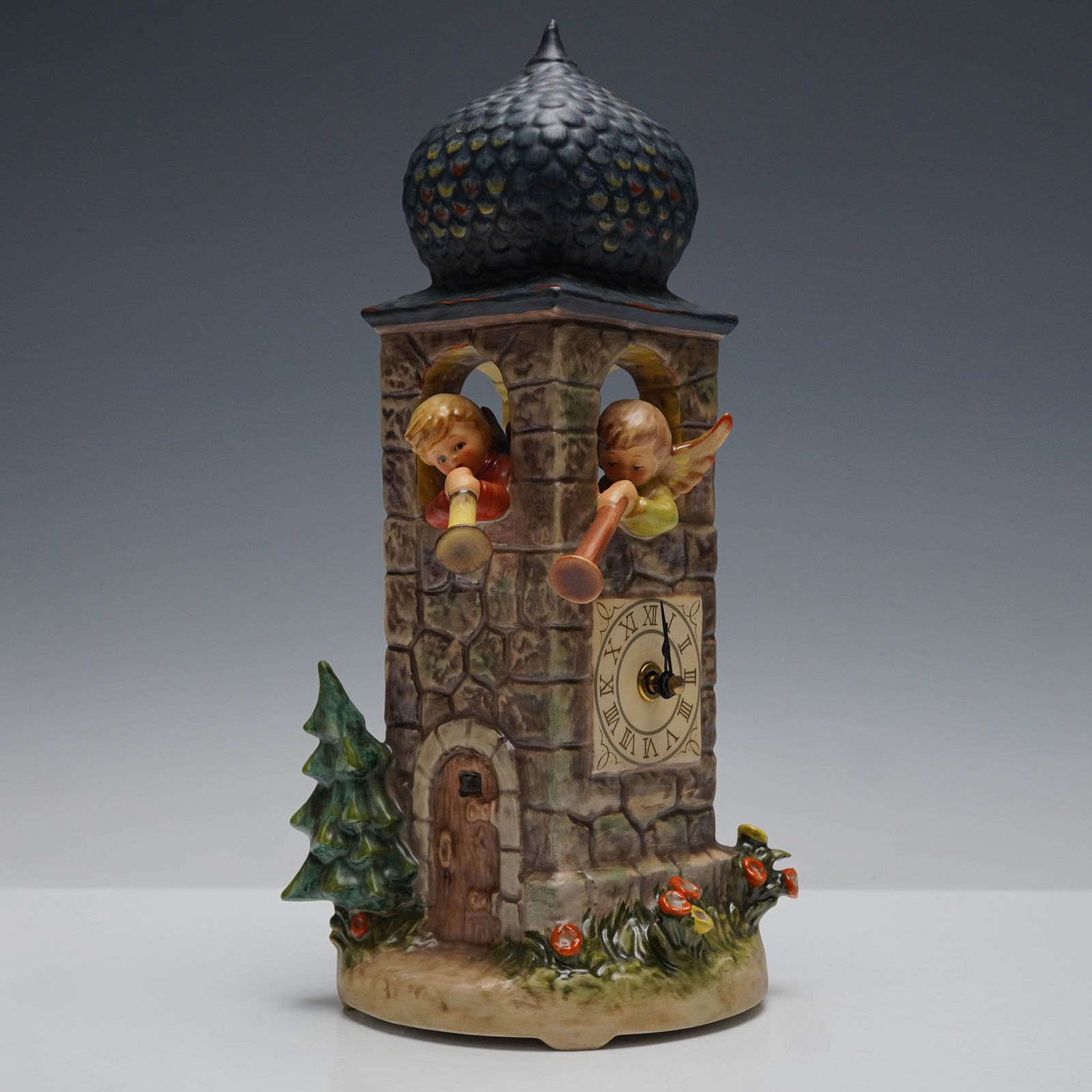 Goebel Hummel Clock Tower Figurine, Call To Worship (1 of 6)