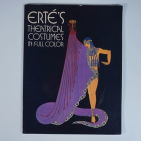Erte's Theatrical Costumes in Full Color, Paperback