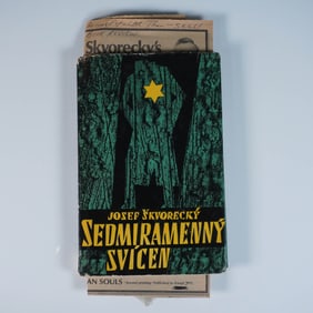 Josef Skvorecky Signed Sedmiramenny Svícen First Edition Book