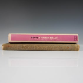 2pc Books, Sexus by Henry Miller, City Festivals by Will Carleton