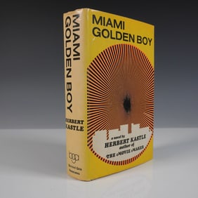 Miami Golden Boy by Herbert Kastle, First Printing