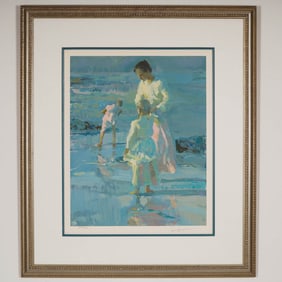 Don Hatfield, Serigraph on Paper, My Shadow, Signed & COA