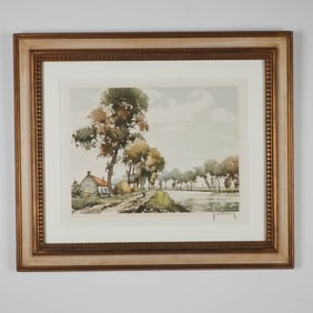 Landscape Print, Signed and Numbered