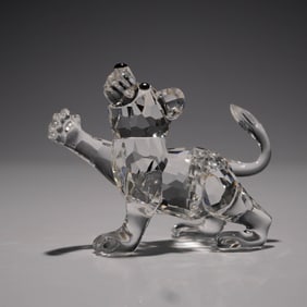 Swarovski Crystal Figurine, Lion Cub 210460