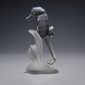 Swarovski Crystal Figurine, Sea Horse 168683