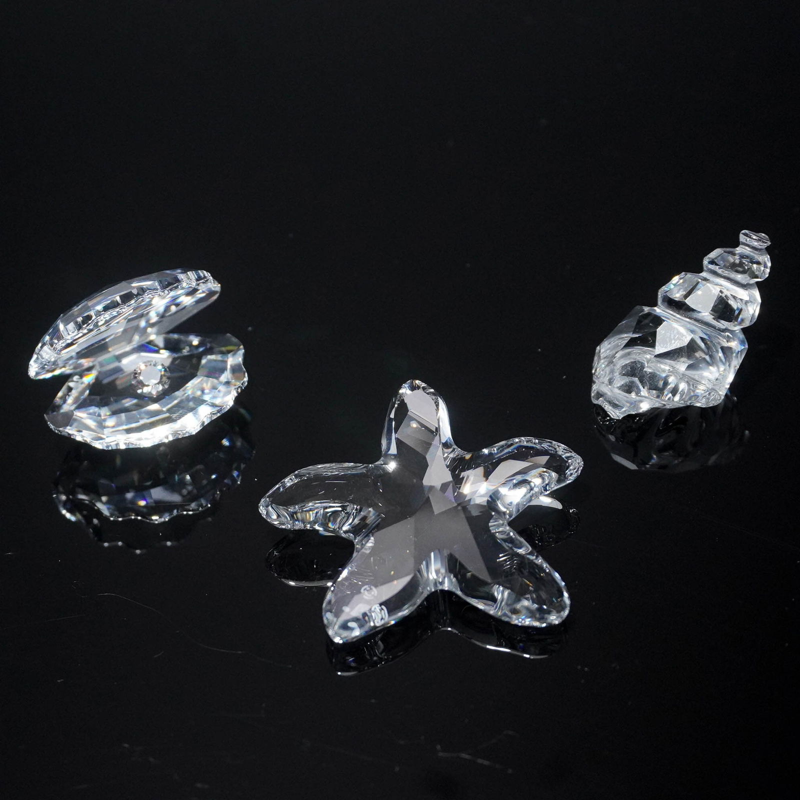 Swarovski Crystal Figurines, Maritime Trio with Original Box (1 of 7)