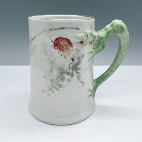 Heinrich & Co. Selb Bavaria Mug, Strawberries and Flowers