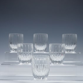 6pc Mikasa Park Lane Double Old Fashioned Glasses