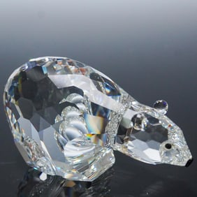 Swarovski Crystal Figurine, Polar Bear