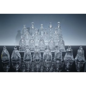 22pc Waterford Crystal Annual Bell Collection