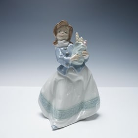 Nao by Lladro Golden Memories Porcelain Figurine
