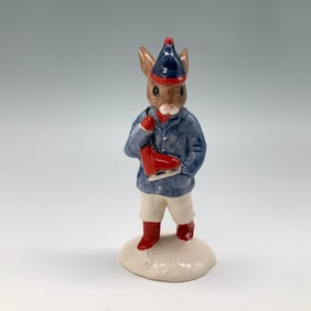 Royal Doulton Bunnykins Figurine, Boy Skater DB187 w/ Box