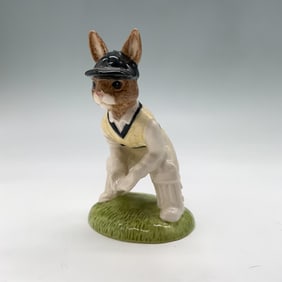 Royal Doulton Bunnykins Figurine, Wicket Keeper DB150 w/ Box