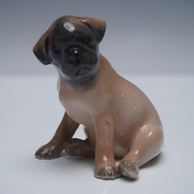 Royal Copenhagen Boxer Puppy Figurine 3169