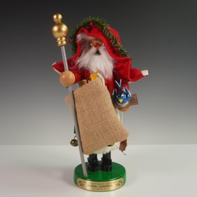 Steinbach German Wooden Nutcracker Father Christmas Figurine
