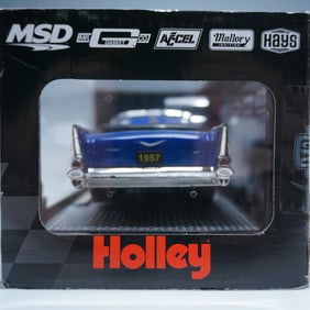 M2 Machines 1957 Chevrolet Bel Air Convertible Diecast Model, Holley Editio