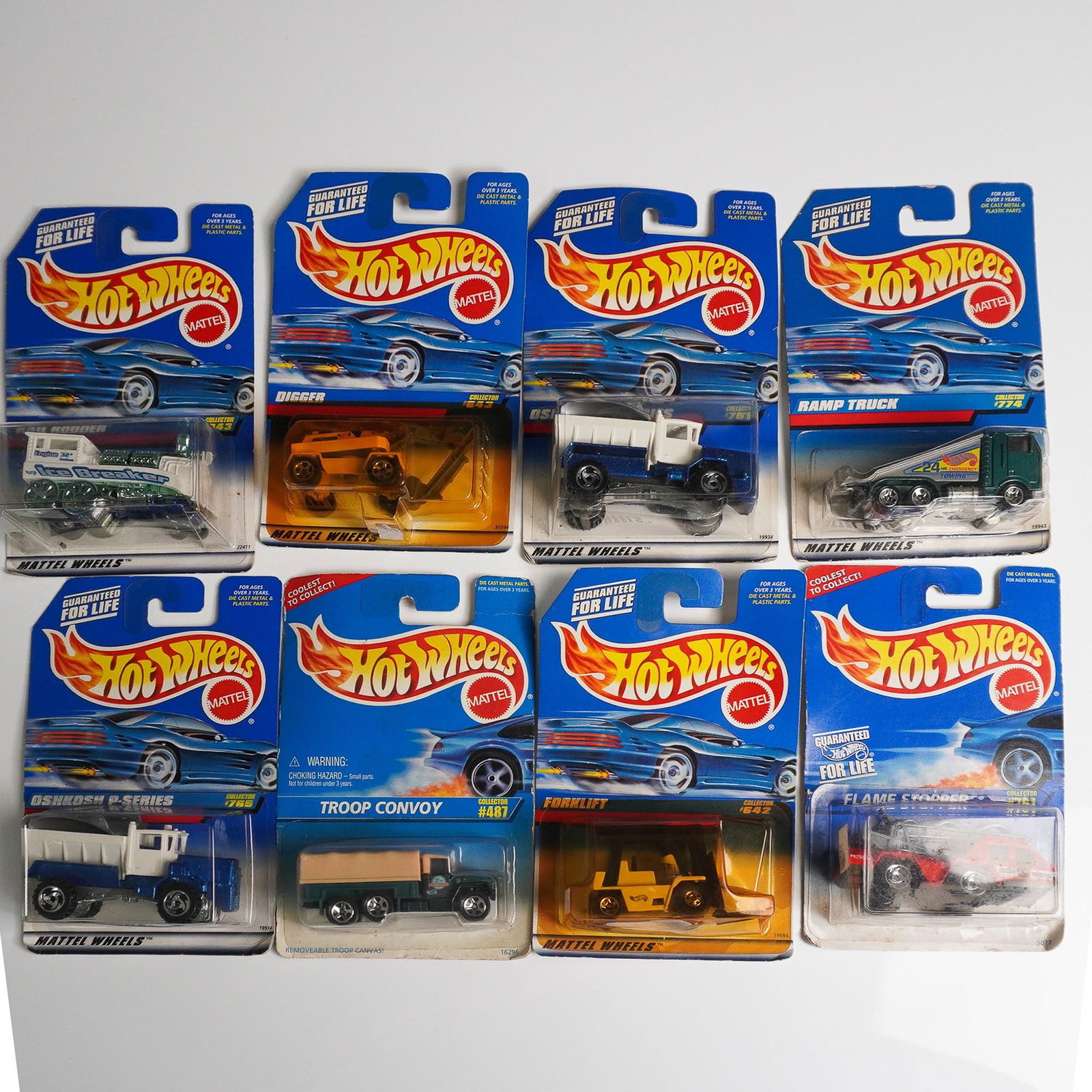 8pc Hot Wheels Construction & Utility Die-Cast Cars (1 of 5)