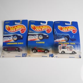 10pc Mattel Hot Wheels Die Cast Metal Toy Cars