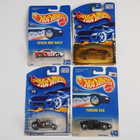 11pc Hot Wheels Die-Cast Cars Assorted Collector Models