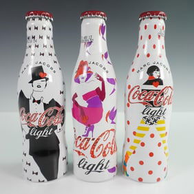 Coca-Cola Light Marc Jacobs Limited Edition 3 Bottle Set with Box