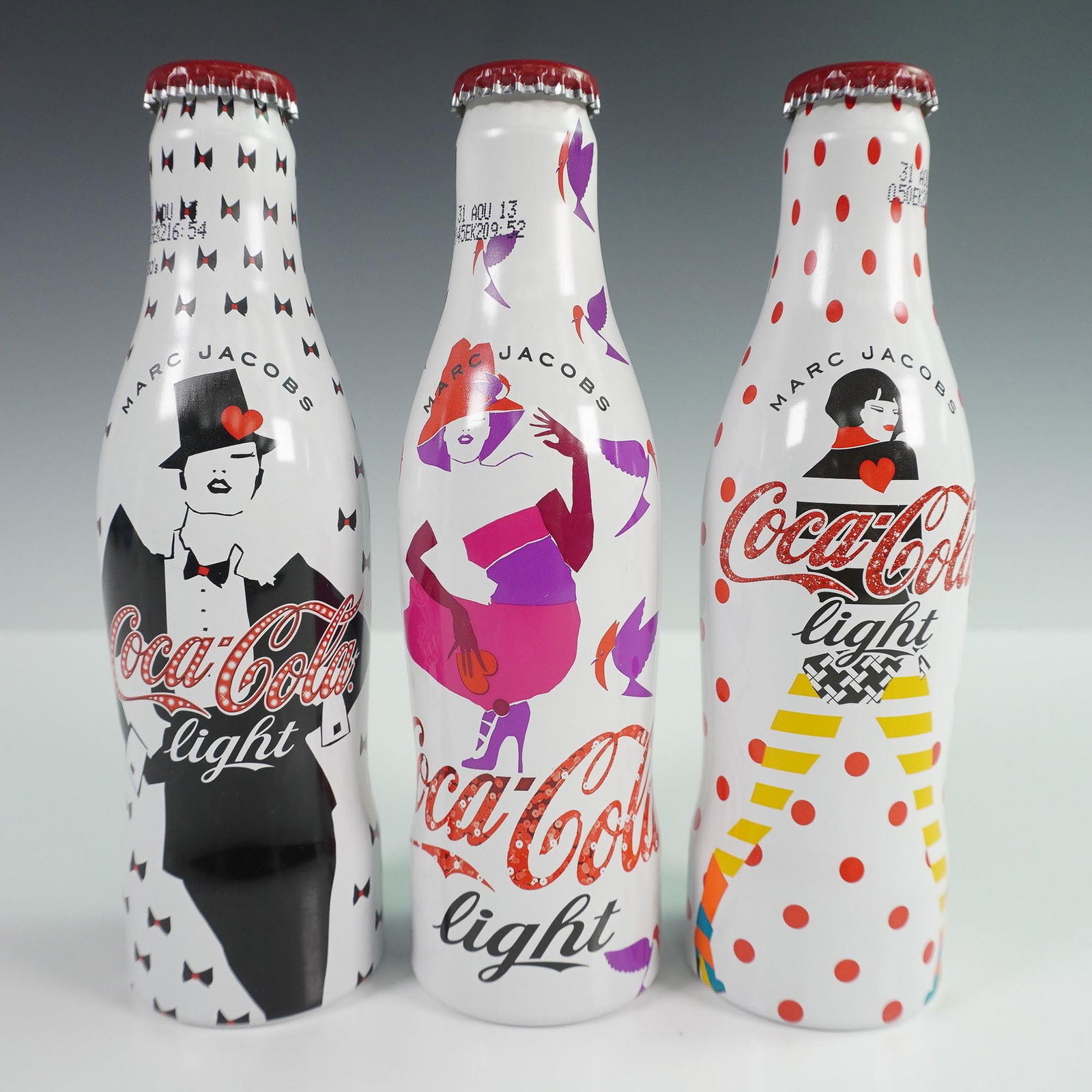 Coca-Cola Light Marc Jacobs Limited Edition 3 Bottle Set with Box (1 of 5)