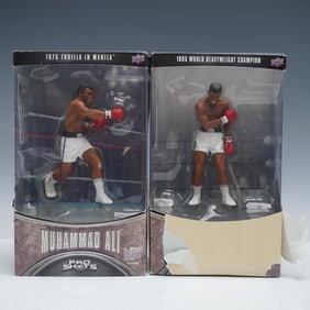 Pair of Muhammad Ali Pro Shots Action Figures
