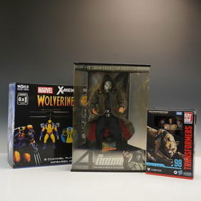 3pc Superhero and Sci-Fi Action Figure Lot