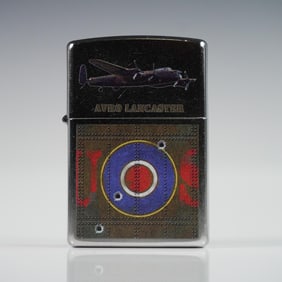 Zippo Lighter Avro Lancaster RAF Bomber WWII Aircraft Design