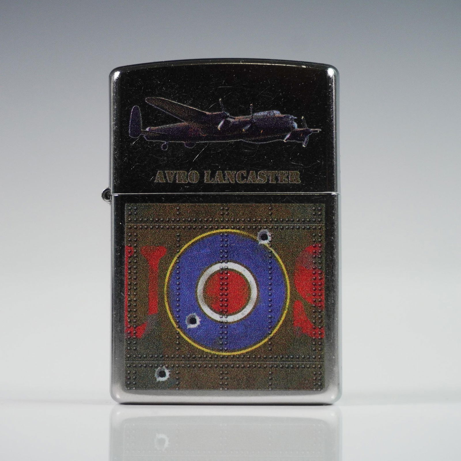 Zippo Lighter Avro Lancaster RAF Bomber WWII Aircraft Design (1 of 5)