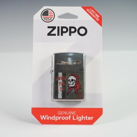 Zippo Lighter, C-47 Skytrain Comin' For Ya Design