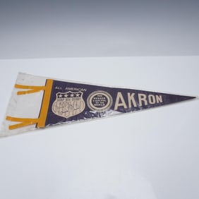 All American Soap Box Derby Felt Pennant, Akron