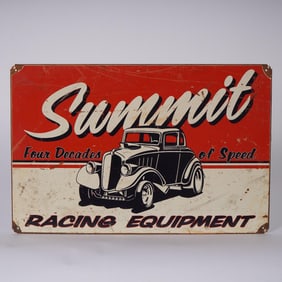 Summit Racing Equipment Tin Sign