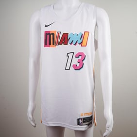 NBA Swingman Jersey, Miami Heat Adebayo 13 City Edition Size 48