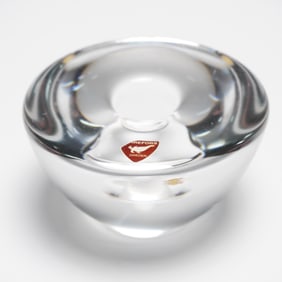 Orrefors Crystal Votive Candle Holder