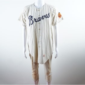 1970 Atlanta Braves Game-Worn Uniform Set, Garr #48