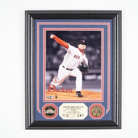 Josh Beckett Boston Red Sox Limited Edition Framed Display