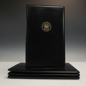 4pc World Reserve Monetary Exchange Blue Seal Currency Portfolios