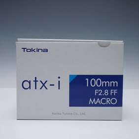 Tokina Lens, 100mm F2.8 FF Macro for Nikon F Mount