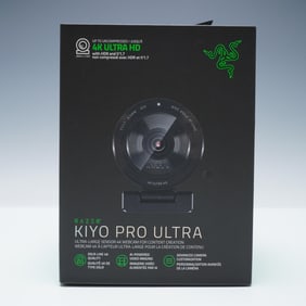 Razer Kiyo Pro Ultra 4K UHD Streaming Webcam in Box