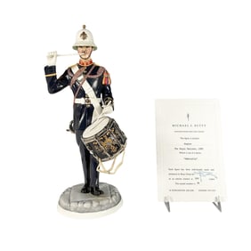 Michael Sutty Figurine, Bugler, Royal Marines 1989