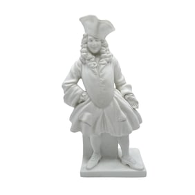 Royal Doulton White Bisque Figurine, Captain MacHeath HN464