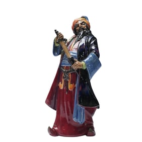 Royal Doulton Figurine, Bluebeard HN1528, Rare Version