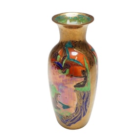 Wedgwood 'Jewelled Tree Flame Fairyland Lustre Vase