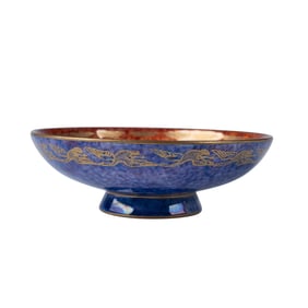 Wedgwood Fairyland Lustre Footed Tray, Flying Humming Birds