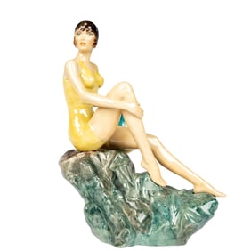 Peggy Davies Artist Original Proof Figurine, The Bather