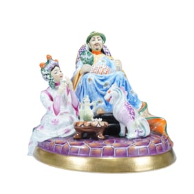 Peggy Davies Bone China Figurine, The Kublai Khan